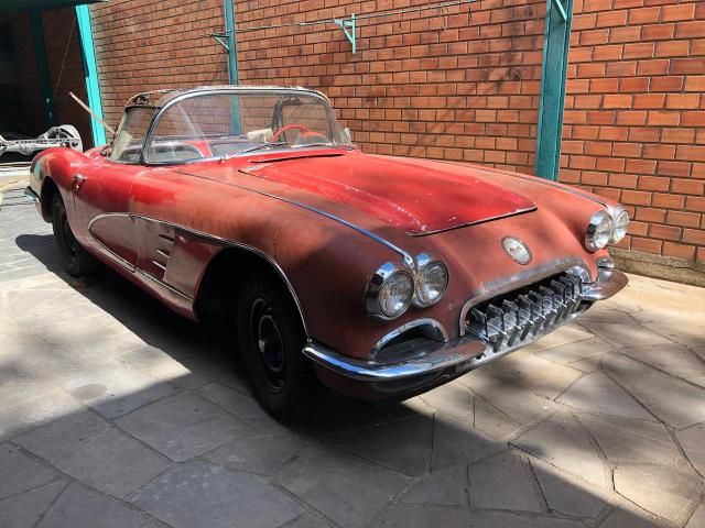 Chevrolet Corvette C1 1959 - Como chegou