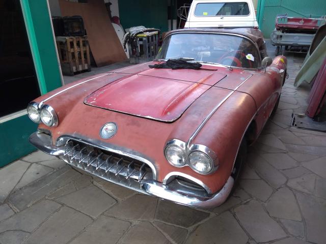 Chevrolet Corvette C1 1959 - Como chegou