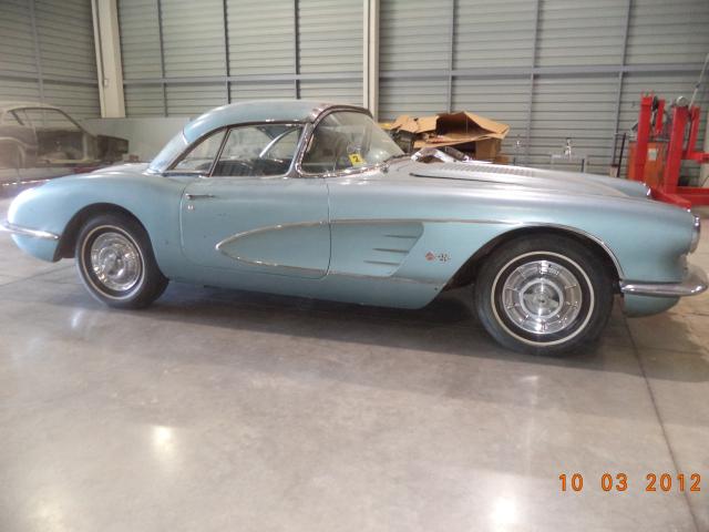 Chevrolet Corvette C1 1958 - Como chegou