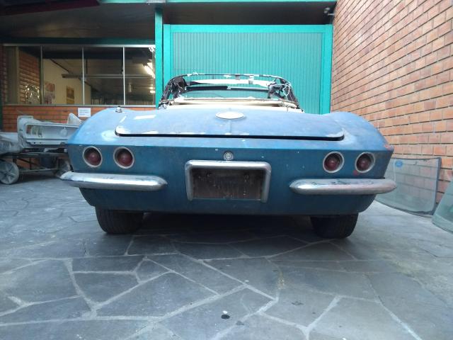 Chevrolet Corvette C1 1961 - Como chegou