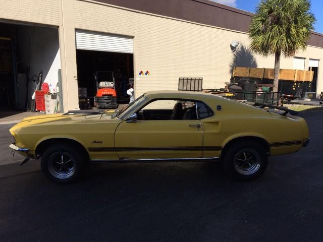Ford Mustang Mach 1 1969 - Como chegou