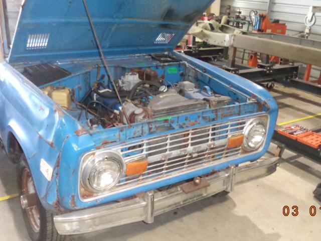 Ford Bronco 1975 - Como chegou