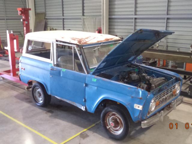 Ford Bronco 1975 - Como chegou