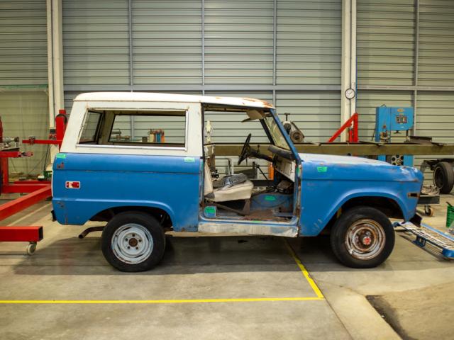 Ford Bronco 1975 - Como chegou