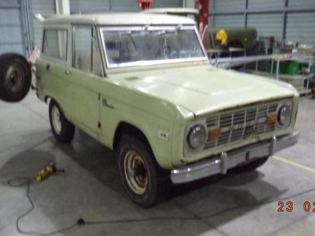 Ford Bronco 1970 - Como chegou