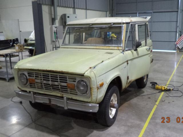 Ford Bronco 1970 - Como chegou
