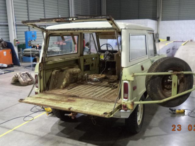 Ford Bronco 1970 - Como chegou