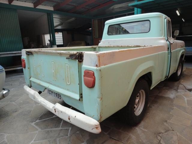 Ford F-100 1962 - Como chegou