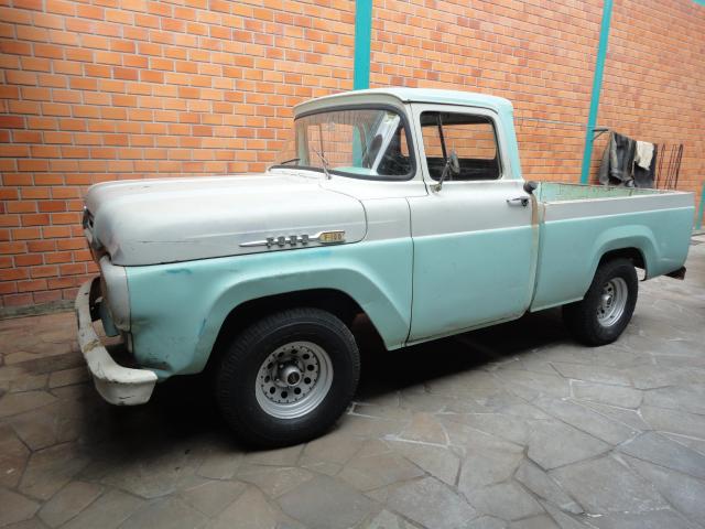 Ford F-100 1962 - Como chegou
