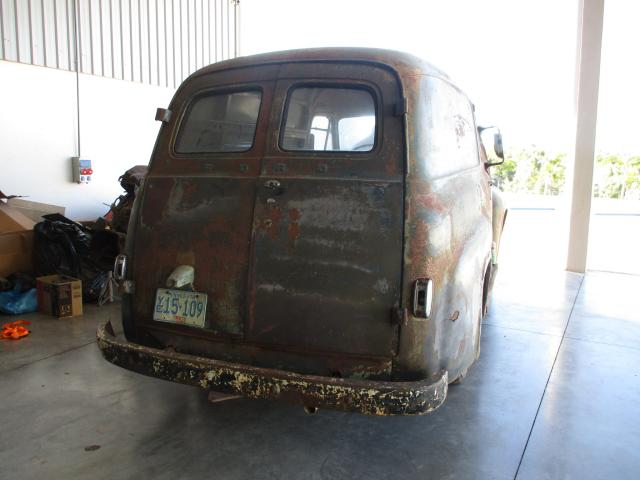 Ford F-100 Panel Van 1953 - Como chegou