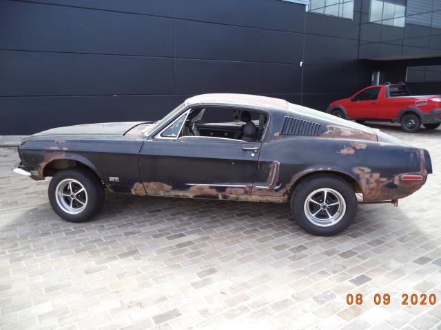 Ford Mustang GT 1968 - Como chegou