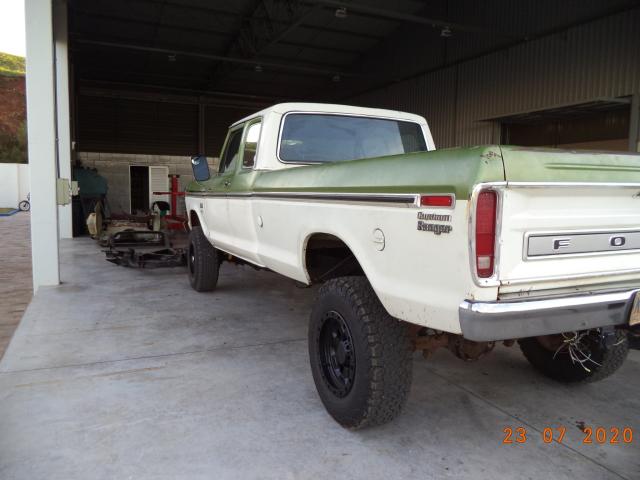 Ford F-250 Super Cab 1976 - Como chegou