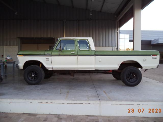 Ford F-250 Super Cab 1976 - Como chegou