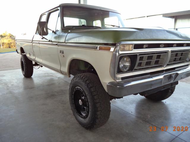 Ford F-250 Super Cab 1976 - Como chegou