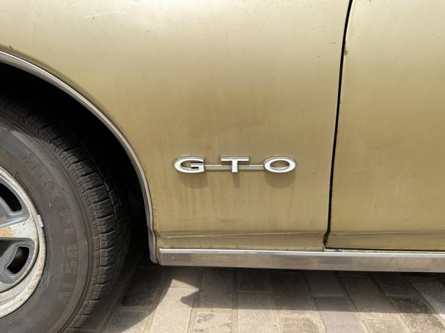 Pontiac GTO 1969 - Como chegou