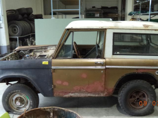 Ford Bronco 1974 - Como chegou
