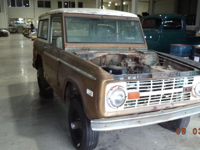 Ford Bronco 1974 - Como chegou