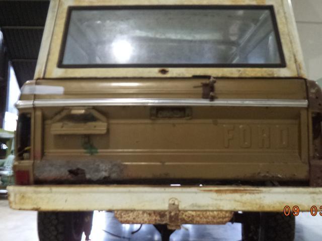 Ford Bronco 1974 - Como chegou